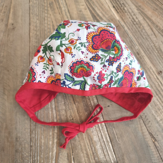 GLORIA bonnet in Liberty of London 'mabelle'