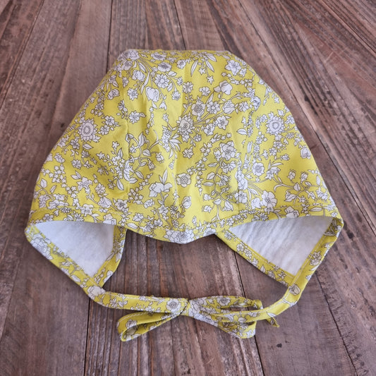 GLORIA bonnet in Liberty of London 'summer blooms'