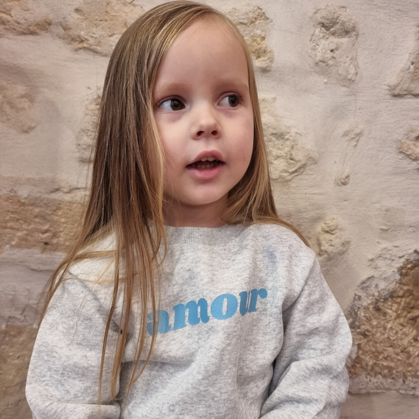 Organic cotton kids' amour sweat