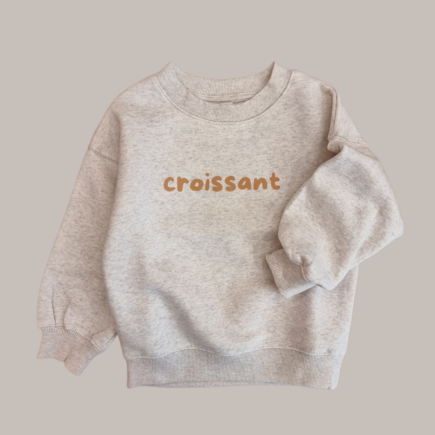 Organic cotton kids sweat CROISSANT