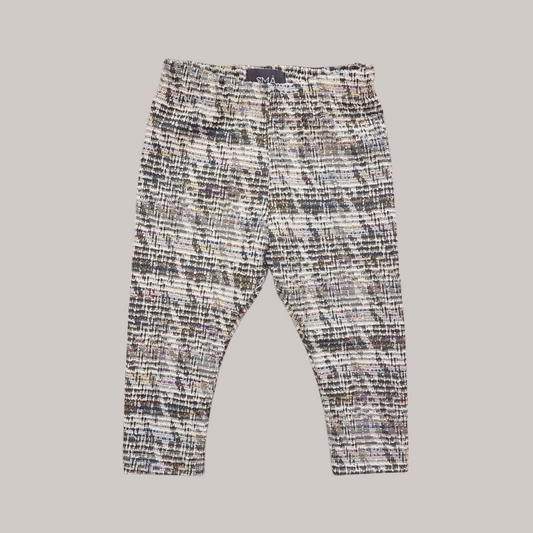Sustainable textured leggings (1M-4Y)