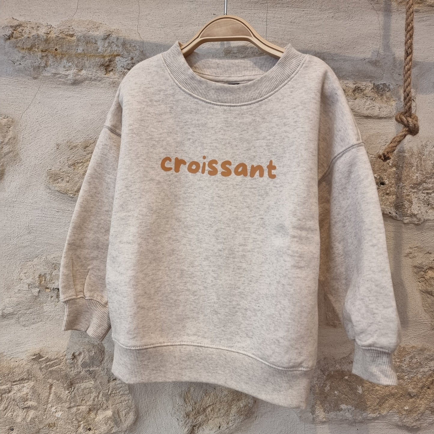 Organic cotton kids sweat CROISSANT