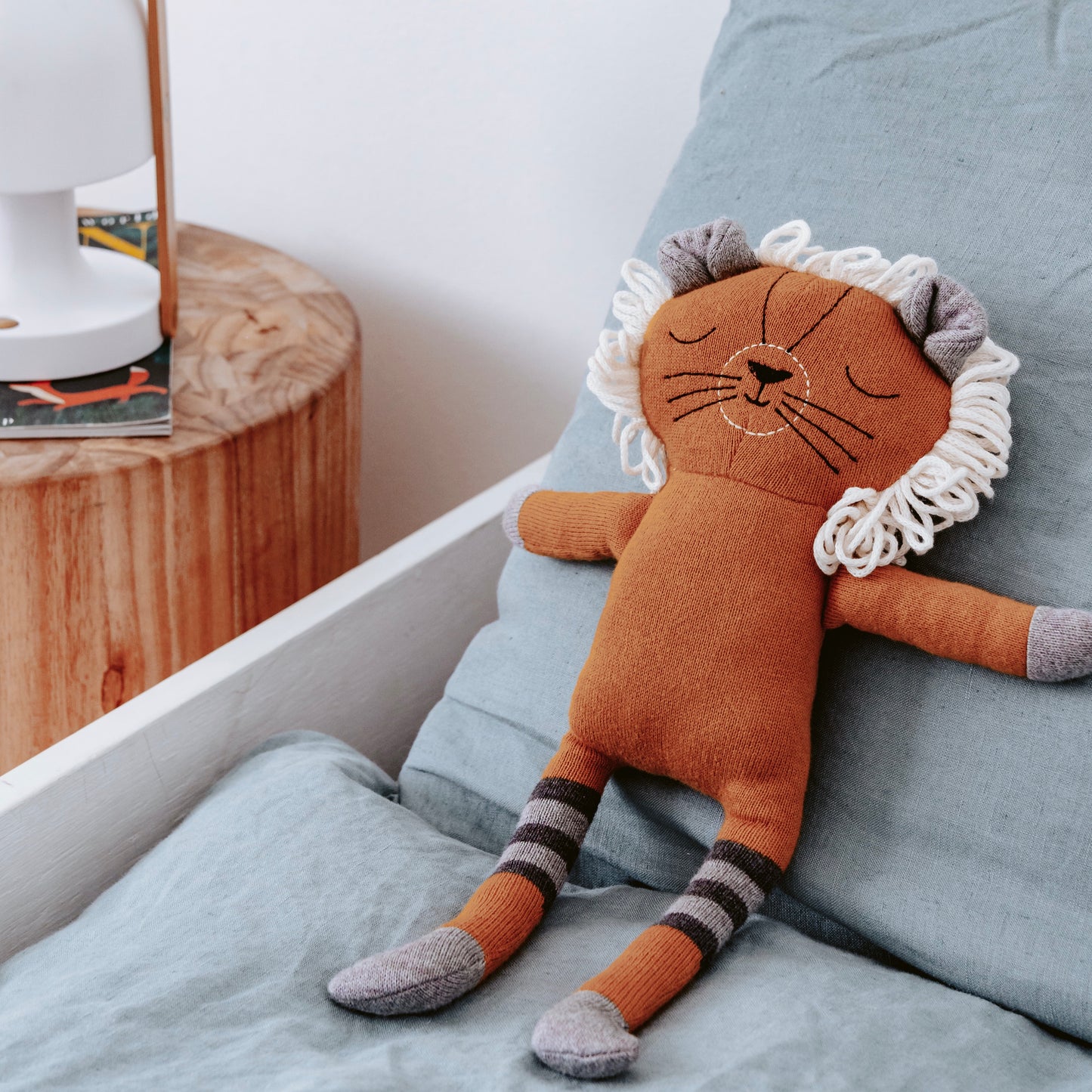 Archie the lion, soft plush toy
