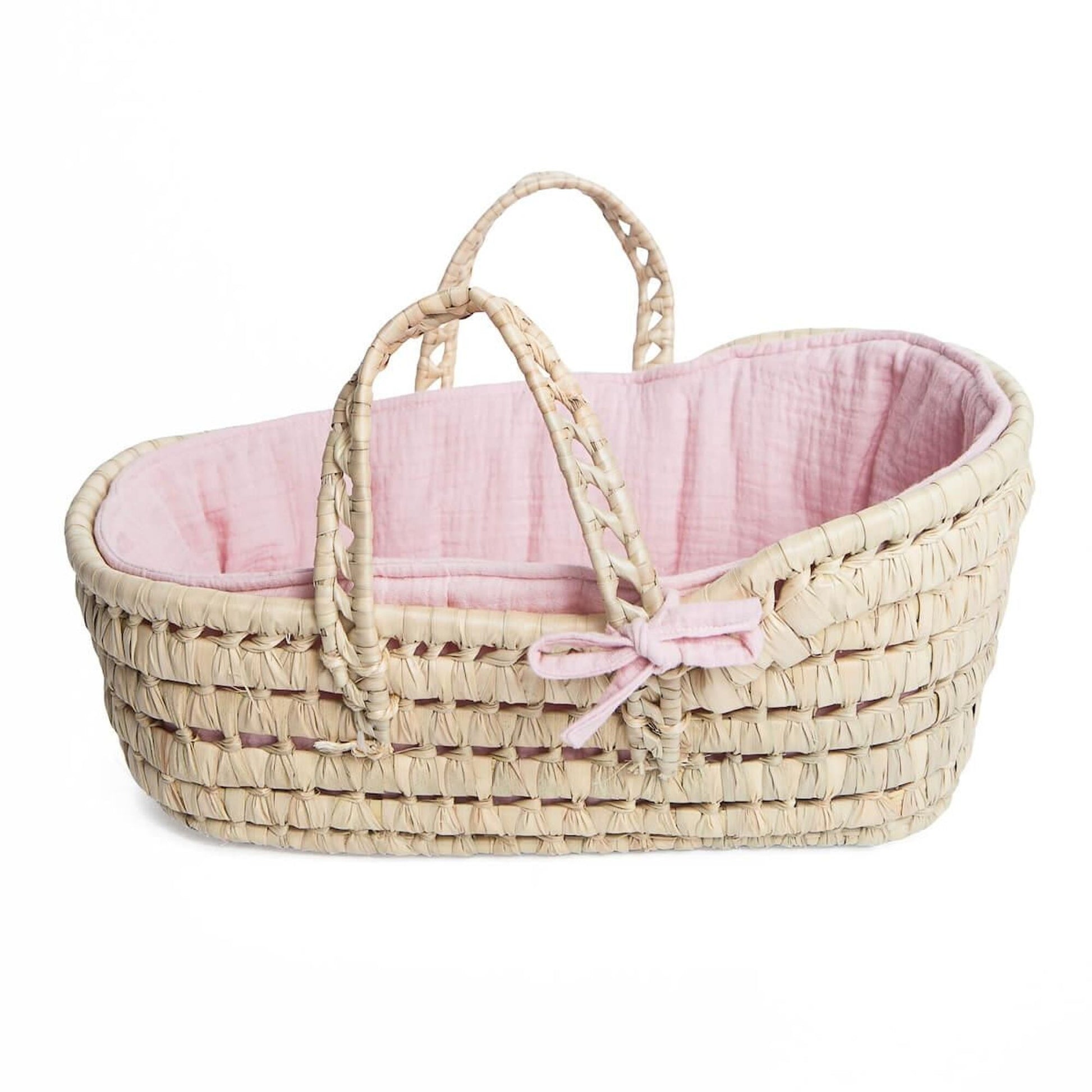 pink doll bassinet