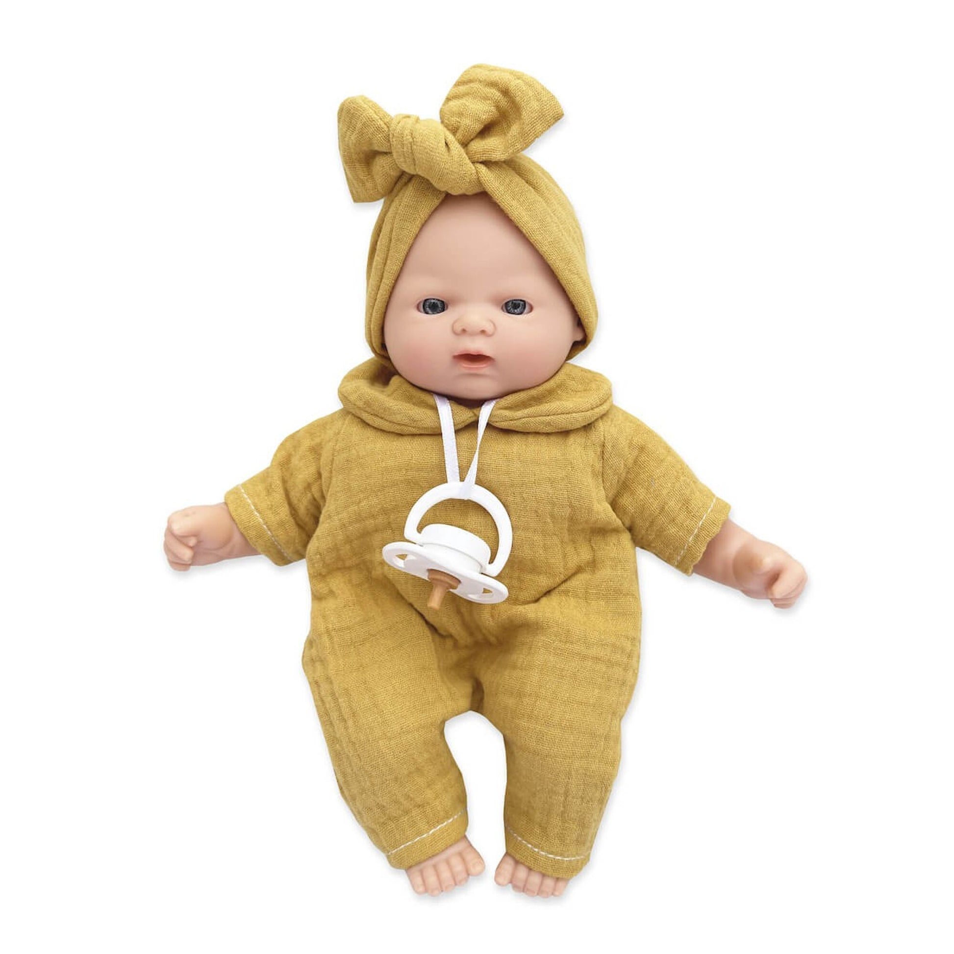 Baby doll with dummy