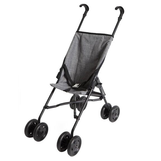 grey doll stroller