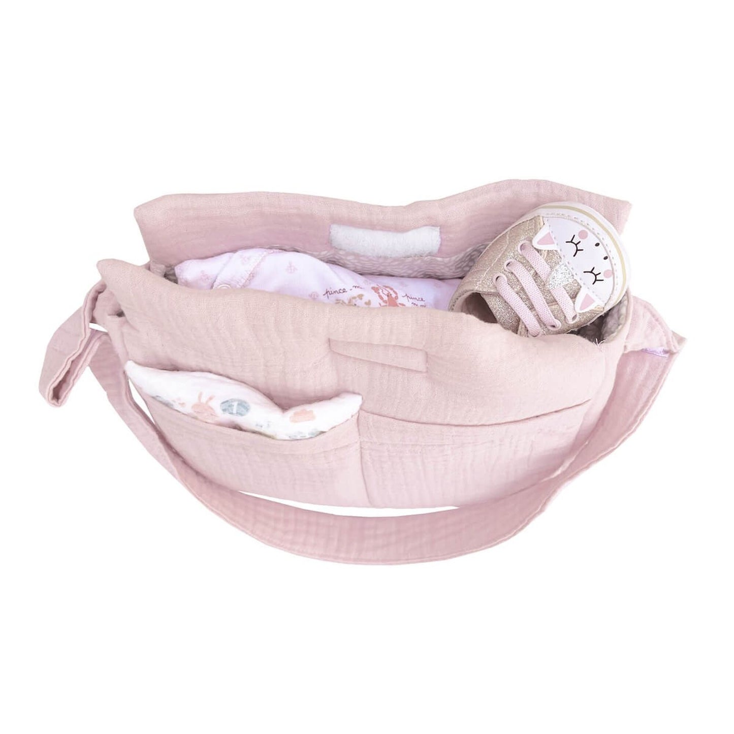filled changing bag