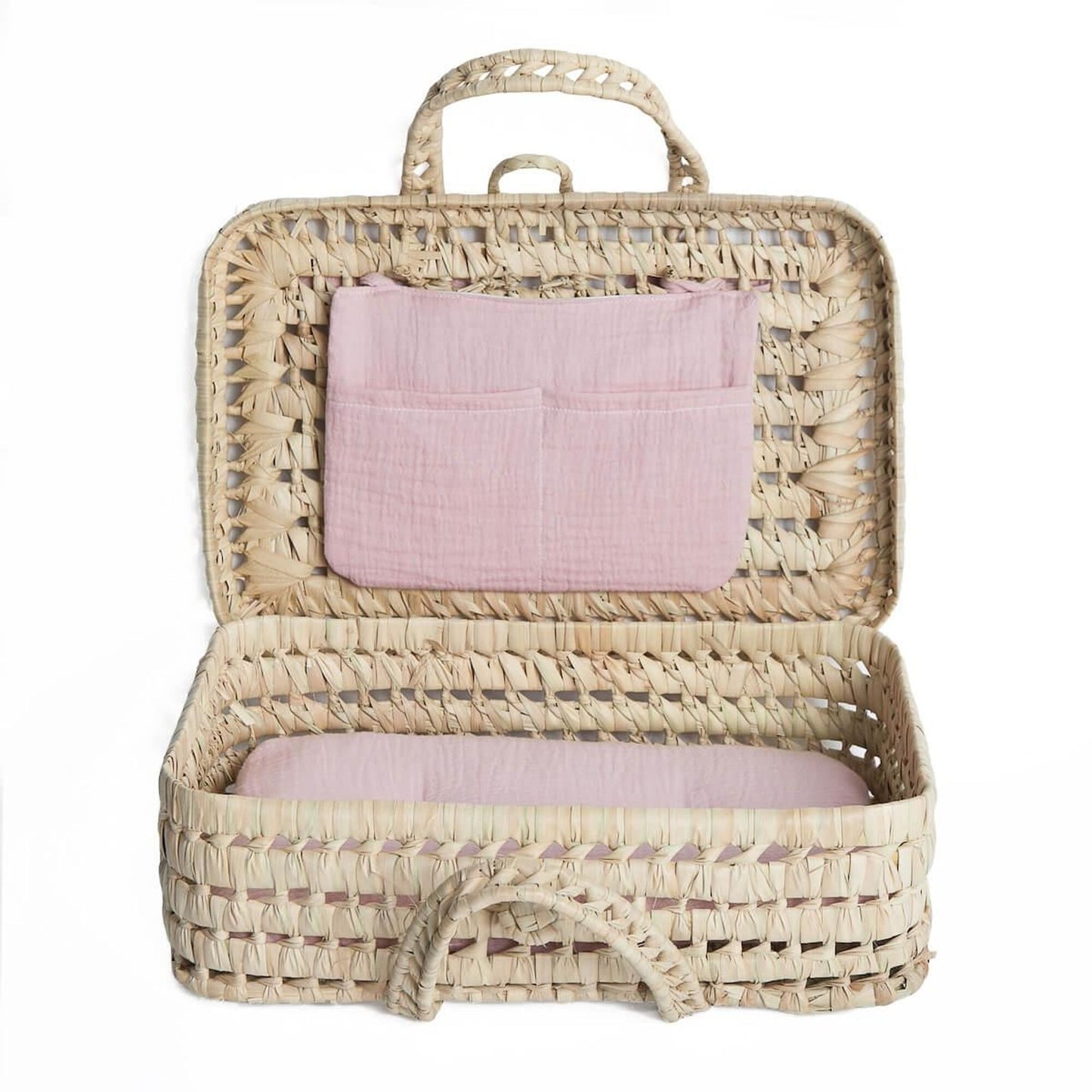 Doll suitcase pink