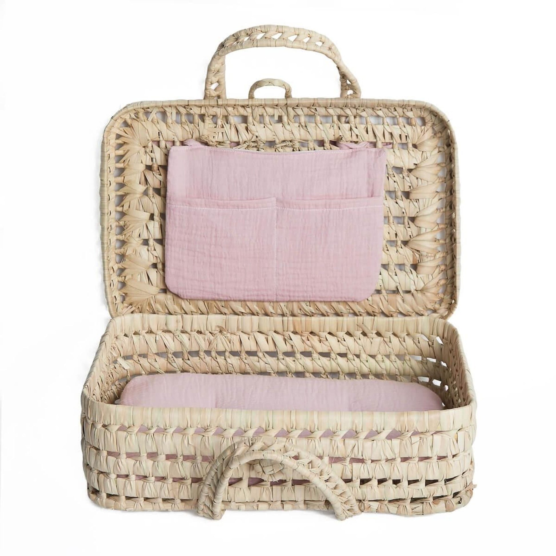 Doll suitcase pink