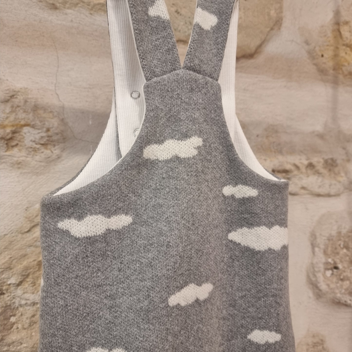 cloud dungaree detail
