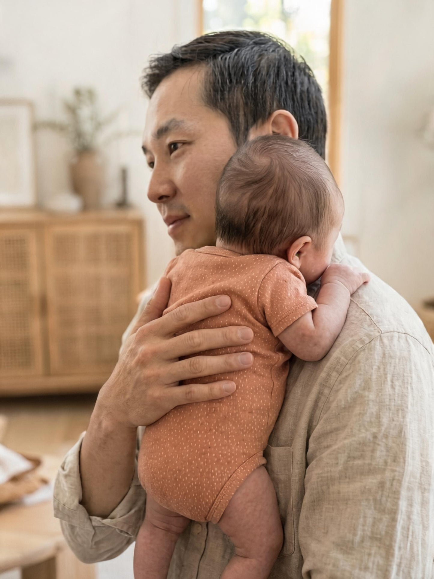 Handmade Organic Cotton Baby Onesie | Made in Paris