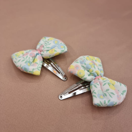 Hand made Liberty hair clips