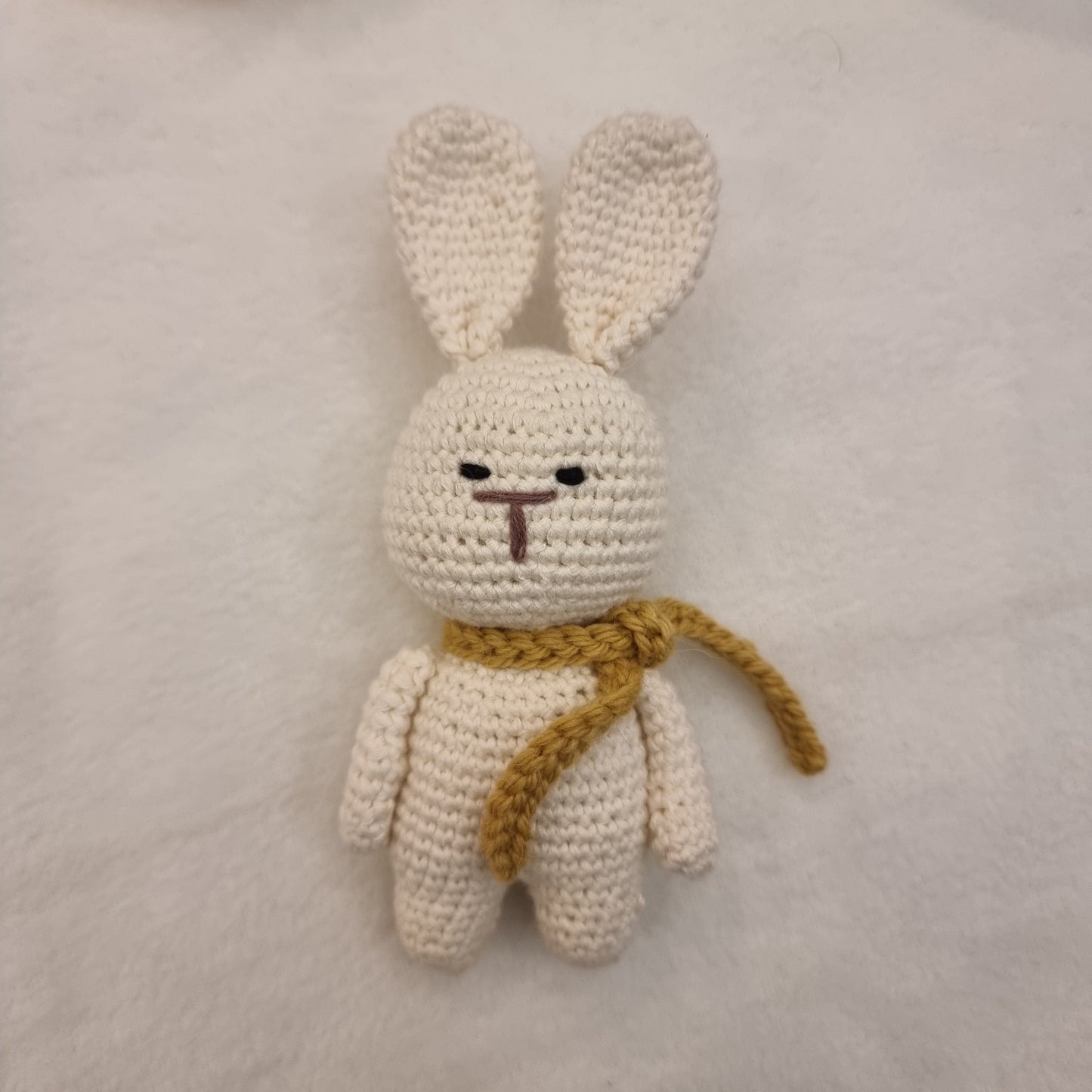 RABBIT crochet rattle
