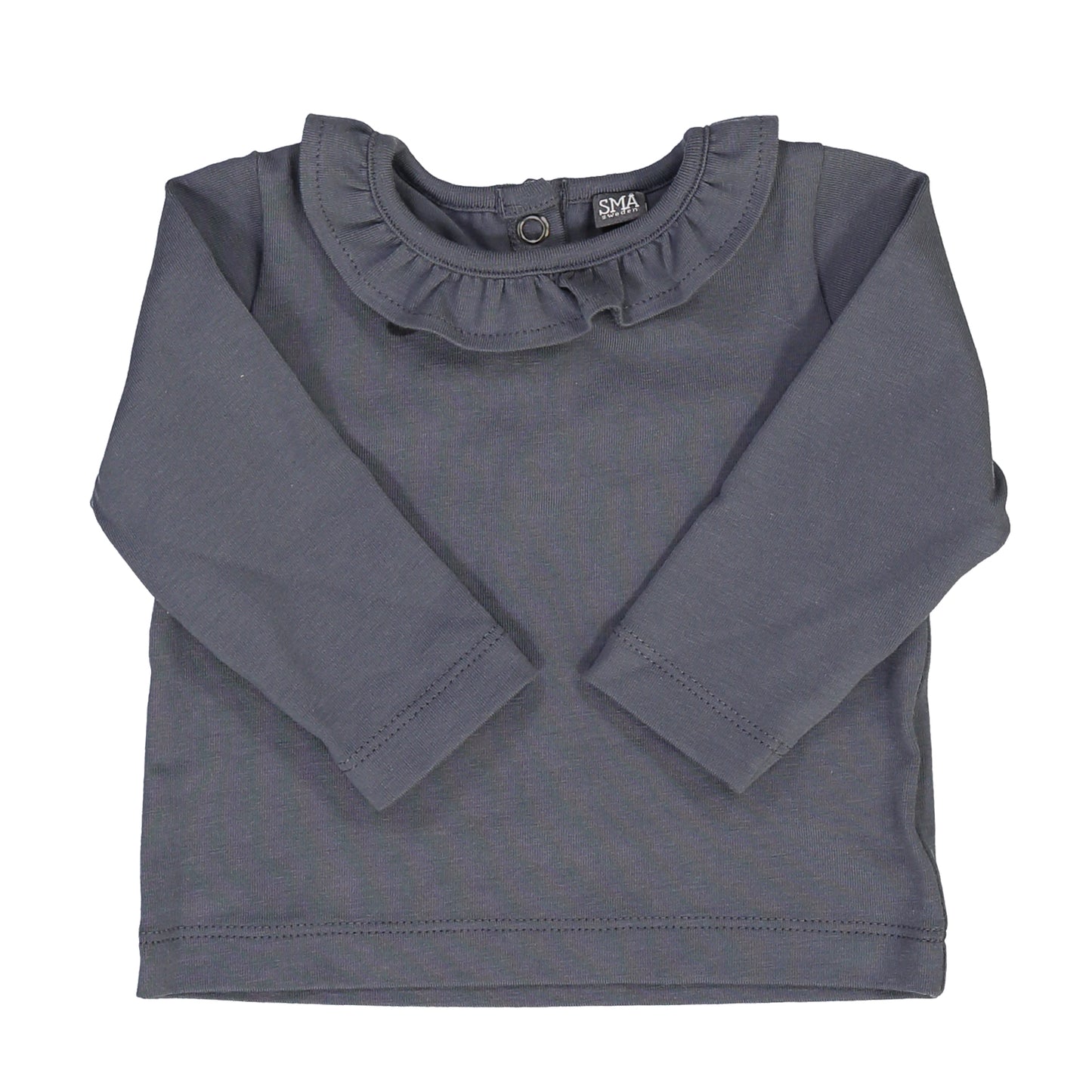 HORTENSE frill top - grey