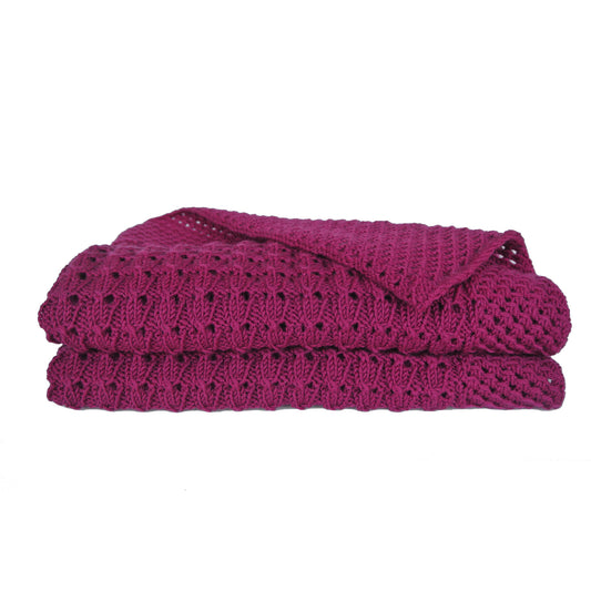IDUN Handknitted blanket