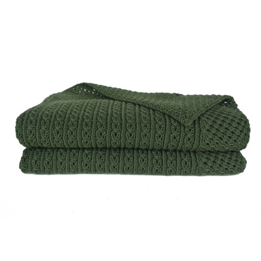 NANNE Handknitted blanket