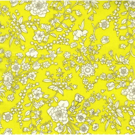 GLORIA bonnet in Liberty of London 'summer blooms'