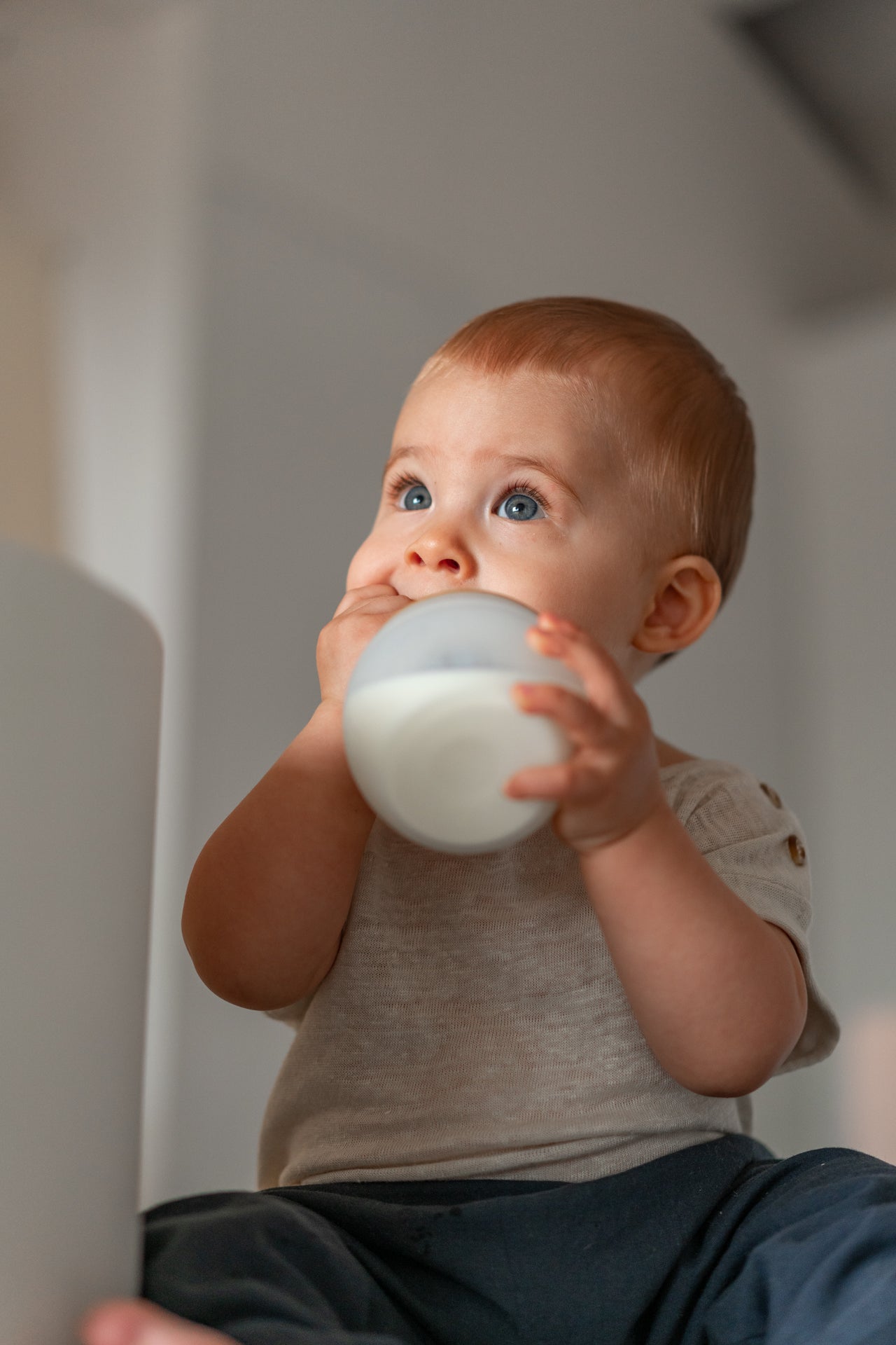 ELHEE baby bottle, sand