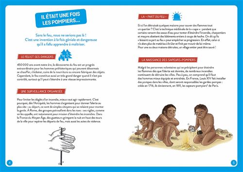 À la Découverte des Pompiers Magnetic Toy - French Language Educational Firefighters Kit for Kids 6+