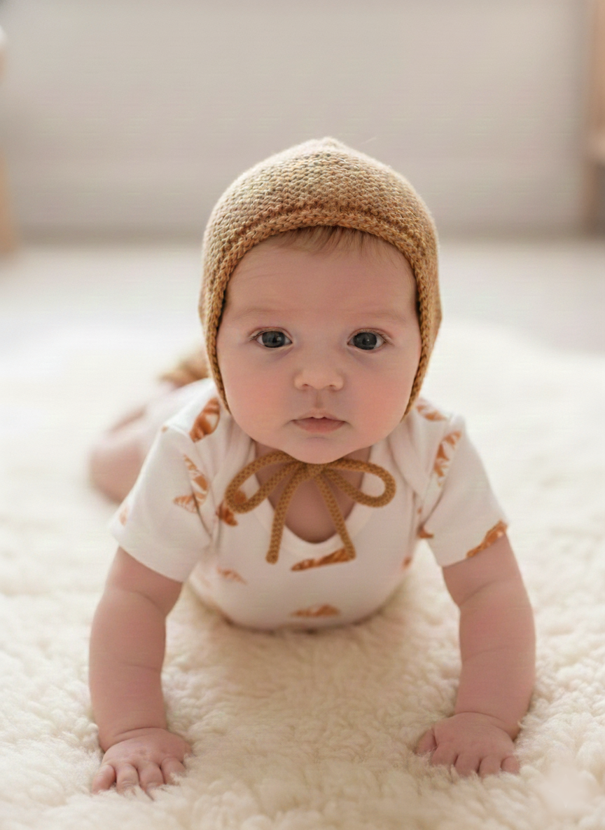 Babys' organic CROISSANT bodysuit