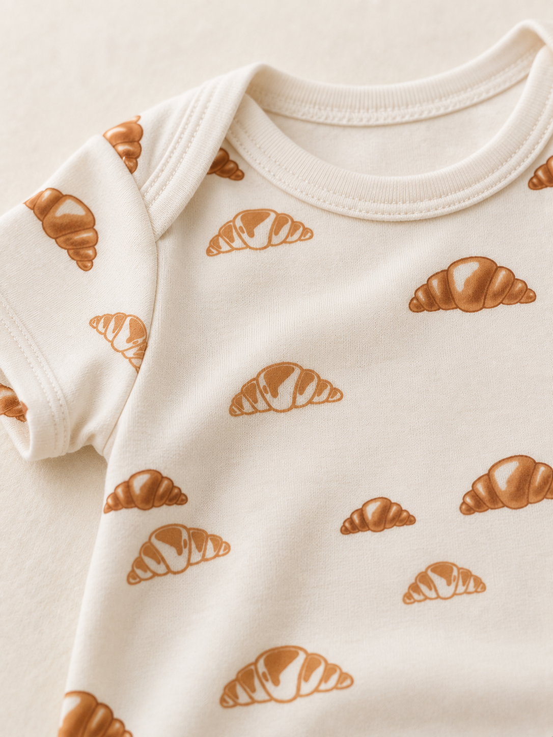 Babys' organic CROISSANT bodysuit