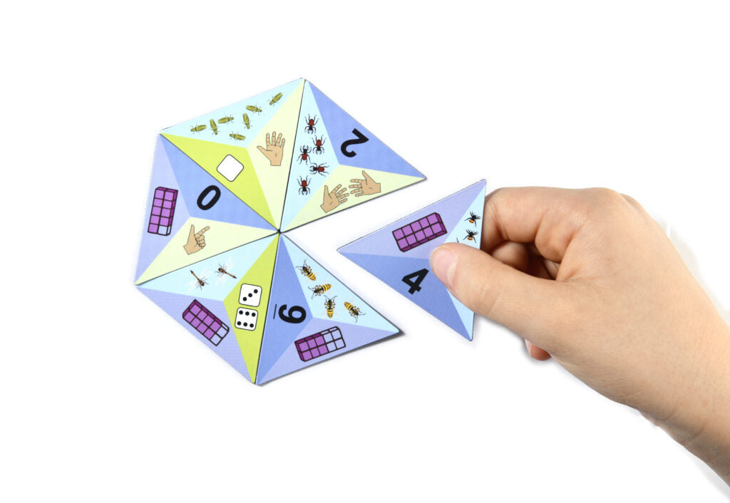 Les Triangles des Nombres Magnetic Math Game - French Language Number Learning Toy for Kids 4-6