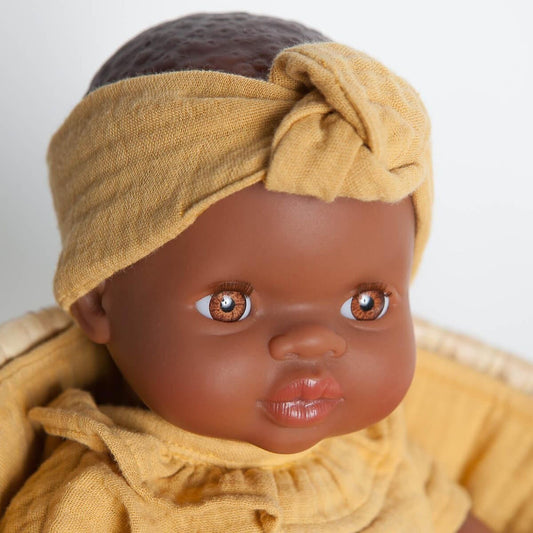 BLack doll face detail