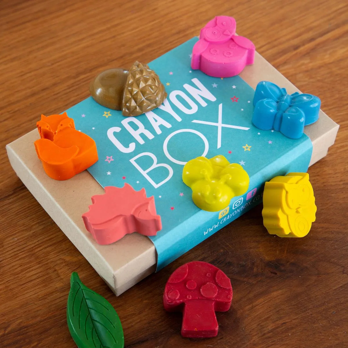 Crayon box - woodland