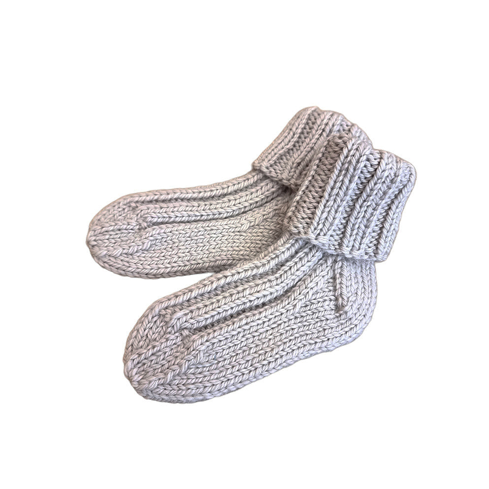 CHIP hand knitted socks - sand